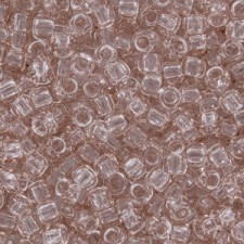 Toho seed beads 8/0 round Transparent Rosaline - TR-08-11
